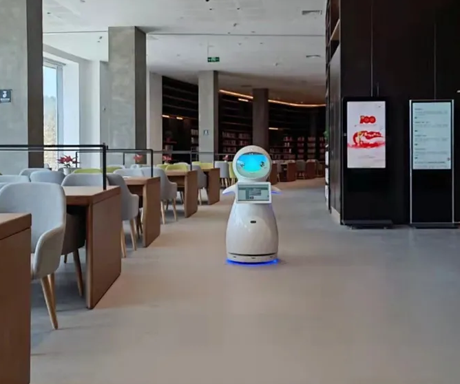 米乐·M6(China)：机器人也能当“图书管理员”